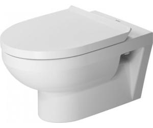 Duravit Durastyle Basic WC suspendu 36,5 cm, WC à évacuation verticale, sans rebord, 4,5 L, 25620900001, 25620900001, Colorazione: Bianco con Wondergliss