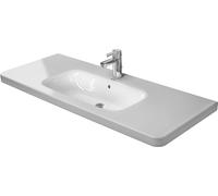 Duravit DuraStyle lavabo 120x48 cm rettangolare a parete-da mobile-con piano bianco lucida 2320120000