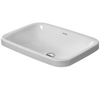 Duravit DuraStyle lavabo 60x43 cm rettangolare da incasso bianco 03726000001