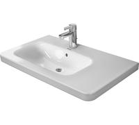 Duravit DuraStyle lavabo 80x48 cm rettangolare a parete-da mobile-con piano bianco 2325800000
