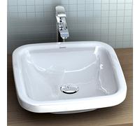 Duravit DuraStyle - Lavabo da appoggio, 430x430 mm, bianco 0349430000