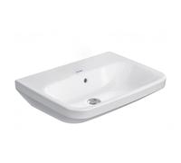 Lavabo Duravit DuraStyle Med 60cm, senza troppopieno, con foro per rubinetto, senza foro per rubinetto, Colorazione: Bianco con Wondergliss
