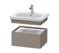 Duravit DuraStyle Meuble bas suspendu avec tiroir 6280, 580mm, pour DuraStyle, DS628004343, DS628004343, Colorazione: Basalto opaco decoro opaco