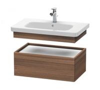 Duravit DuraStyle Meuble bas suspendu avec tiroir 6281, 730mm, pour DuraStyle, DS628107979, DS628107979, Colorazione: Decorazione naturale in noce