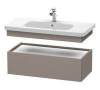 Duravit DuraStyle Meuble bas suspendu avec tiroir 6282, 930mm, pour DuraStyle, DS628204343, DS628204343, Colorazione: Basalto opaco decoro opaco