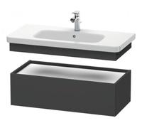 Duravit DuraStyle Meuble bas suspendu avec tiroir 6282, 930mm, pour DuraStyle, DS628204949, DS628204949, Colorazione: Grafite opaco Decor