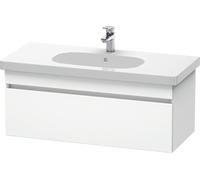 Duravit DuraStyle meuble sous-lavabo mural 6385, 1 tiroir, 1000mm, pour D-Code, DS638501818, DS638501818, Colorazione: Bianco Opaco / Bianco Opaco