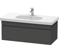 Duravit DuraStyle meuble sous-lavabo mural 6385, 1 tiroir, 1000mm, pour D-Code, DS638504949, DS638504949, Colorazione: Grafite opaco Decor