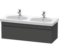 Duravit DuraStyle meuble sous-lavabo mural 6386, 1 tiroir, 1150mm, pour D-Code, DS638604949, DS638604949, Colorazione: Grafite opaco Decor