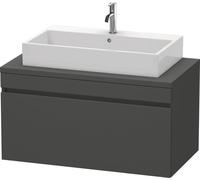 Duravit DuraStyle meuble sous-lavabo pour console, 1 tiroir, 1000mm, DS531404949, DS531404949, Colorazione: Grafite opaco Decor