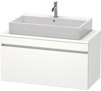 Duravit DuraStyle, meuble sous-lavabo pour console compacte, 1 tiroir, 1000mm, DS530407373, DS530407373, Colorazione: Ciliegio del Ticino