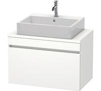Duravit DuraStyle meuble sous-lavabo pour console compacte, 1 tiroir, 800mm, DS530207373, DS530207373, Colorazione: Ciliegio del Ticino
