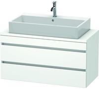 Duravit DuraStyle meuble sous-lavabo pour console compacte, 2 tiroirs, 1000mm, DS530907373, DS530907373, Colorazione: Ciliegio del Ticino