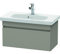 Duravit DuraStyle Meuble sous-lavabo suspendu 6399, 1 tiroir, 730mm, pour DuraStyle, DS639904343, DS639904343, Colorazione: Basalto opaco decoro opaco