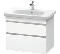 Duravit DuraStyle meuble sous-lavabo suspendu 6481, 2 tiroirs, 730mm, pour DuraStyle, DS648101818, DS648101818, Colorazione: Bianco Opaco / Bianco Opaco