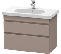 Duravit DuraStyle Meuble sous-lavabo suspendu 6484, 2 tiroirs, 800mm, pour code D, DS648404343, DS648404343, Colorazione: Basalto opaco decoro opaco