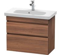 Duravit DuraStyle Meuble sous-lavabo suspendu 6499, 730mm, 2 tiroirs, pour DuraStyle, DS649907979, DS649907979, Colorazione: Decorazione naturale in noce