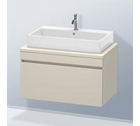 Duravit DuraStyle mobile per top, 1 scomparto estraibile, DS531309191, DuraStyle [Mobili da Bagno > Mobili Lavabo]