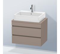 Duravit DuraStyle mobile per top, 2 scomparti estraibili, DS530604343, DuraStyle [Mobili da Bagno > Mobili Lavabo]