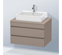 Duravit DuraStyle mobile per top, 2 scomparti estraibili, DS531704343, DuraStyle [Mobili da Bagno > Mobili Lavabo]