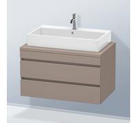 Duravit DuraStyle mobile per top, 2 scomparti estraibili, DS531804343, DuraStyle [Mobili da Bagno > Mobili Lavabo]