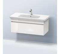Duravit Mobile sottolavabo DuraStyle 6382 sospeso, 1 cassetto, 930 mm, Decoro bianco lucido