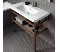 Duravit DuraStyle struttura per mobile a vista, DS988304377, DuraStyle noce americano/basalto opaco [Mobili da Bagno > Mobili Complementari]