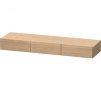 Duravit DuraStyle Tablette de tiroir 8272, 3 tiroirs, 1500mm, DS827205252, DS827205252, Colorazione: Rovere europeo Decorazione quercia