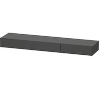 Cassettiera Duravit DuraStyle 8273, 3 cassetti, 1800 mm, Colorazione: Grafite opaco Decor
