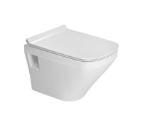 Duravit DuraStyle WC a parete Compact versione corta, 2571092000, Compact DuraStyle bianco [Ceramica da Bagno > WC]