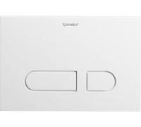 Duravit DuraSystem placca di comando per WC bianco WD5001011000