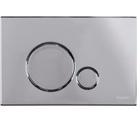 Duravit DuraSystem plaque de déclenchement mécanique pour WC Beta 120, DualFlush, 230x150,5mm, WD5010021000, WD5010021000, Colorazione: Cromo lucido