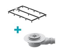 Duravit DuroCast set supporto piatto doccia, 791113000000000+791243000000000, Universal [Piatti Doccia > Ricambi per Piatti Doccia]