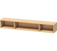 Duravit ETAGÈRE L-Cube, largeur 800mm, profondeur 140mm, horizontale, 3 compartiments, LC120001212, LC120001212, Colorazione: Rovere spazzolato Impiallacciatura in vero legno