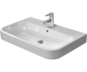 Duravit Happy D.2 lavabo 100x50.5 cm rettangolare a parete-da mobile bianco 2318100027