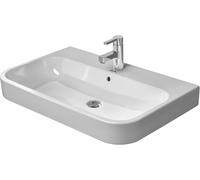 Duravit Happy D.2 lavabo 100x50.5 cm rettangolare a parete-da mobile bianco lucida 2318100027