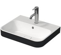 Duravit Happy D.2 lavabo 50x40 cm rettangolare da appoggio bianco-antracite 2360506100