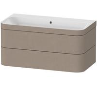 Duravit Happy D.2 lavabo con armadietto 97.5 cm beige HP4638N7575