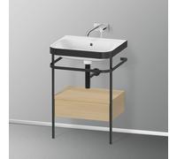 Duravit Happy D.2 lavabo con struttura, 1 scomparto estraibile, HP4740N7171, c-bonded Happy D.2 [Mobili da Bagno > Mobili con Lavabo Integrato]