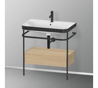 Duravit Happy D.2 lavabo con struttura, 1 scomparto estraibile, HP4742O7171, c-bonded Happy D.2 [Mobili da Bagno > Mobili con Lavabo Integrato]