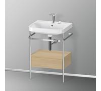 Duravit Happy D.2 lavabo con struttura, 1 scomparto estraibile, HP4840E7171, c-shaped Happy D.2 [Mobili da Bagno > Mobili con Lavabo Integrato]