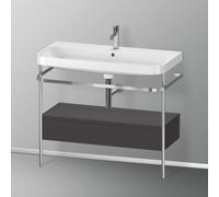 Duravit Happy D.2 lavabo con struttura, 1 scomparto estraibile, HP4843O8080, c-shaped Happy D.2 [Mobili da Bagno > Mobili con Lavabo Integrato]
