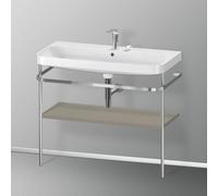 Duravit Happy D.2 lavabo con struttura, HP4838E9292, c-shaped Happy D.2 [Mobili da Bagno > Mobili con Lavabo Integrato]