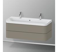 Duravit Happy D.2 mobile con doppio lavabo, 2 scomparti estraibili, HP4379O92920000, c-shaped Happy D.2 [Mobili da Bagno > Mobili con Doppio Lavabo]