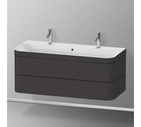 Duravit Happy D.2 mobile con doppio lavabo, 2 scomparti estraibili, HP4640O80800000, c-bonded Happy D.2 [Mobili da Bagno > Mobili con Doppio Lavabo]