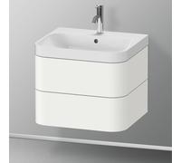 Duravit Happy D.2 mobile con lavabo, 2 scomparti estraibili, HP4345O3636, c-shaped Happy D.2 [Mobili da Bagno > Mobili con Lavabo Integrato]