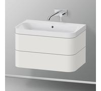 Duravit Happy D.2 mobile con lavabo, 2 scomparti estraibili, HP4347N3939, c-shaped Happy D.2 [Mobili da Bagno > Mobili con Lavabo Integrato]