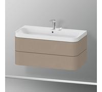 Duravit Happy D.2 mobile con lavabo, 2 scomparti estraibili, HP4348E7575, c-shaped Happy D.2 [Mobili da Bagno > Mobili con Lavabo Integrato]