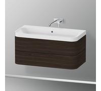 Duravit Happy D.2 mobile con lavabo, 2 scomparti estraibili, HP4348N6969, c-shaped Happy D.2 [Mobili da Bagno > Mobili con Lavabo Integrato]