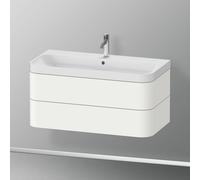Duravit Happy D.2 mobile con lavabo, 2 scomparti estraibili, HP4348O3636, c-shaped Happy D.2 [Mobili da Bagno > Mobili con Lavabo Integrato]